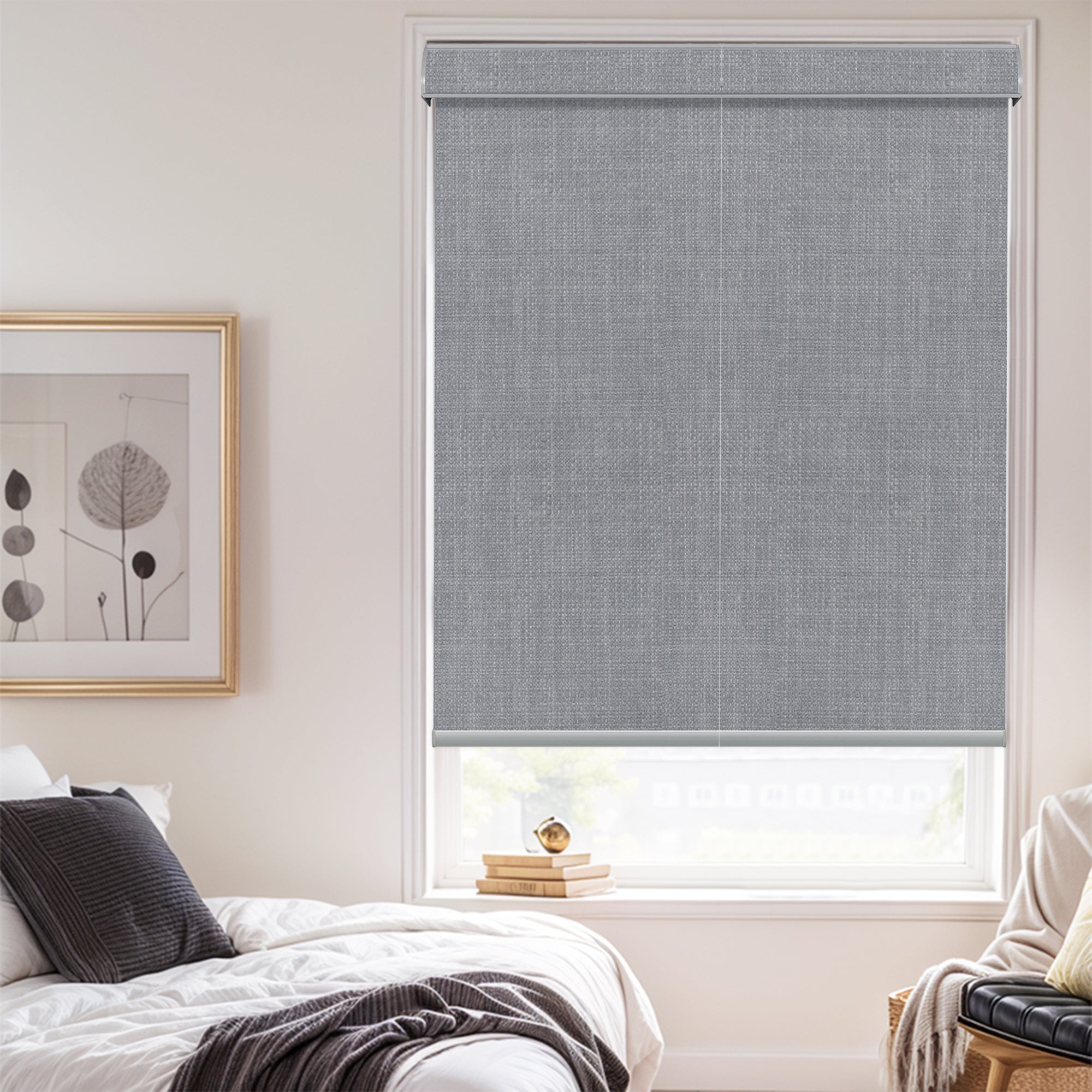 Motorized Roller Shades 60% Blackout Vigor SmartView