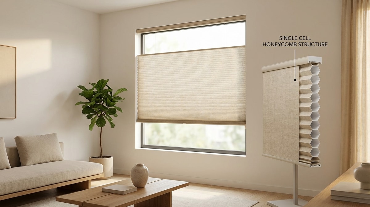 Single Cell vs Double Cell Shades