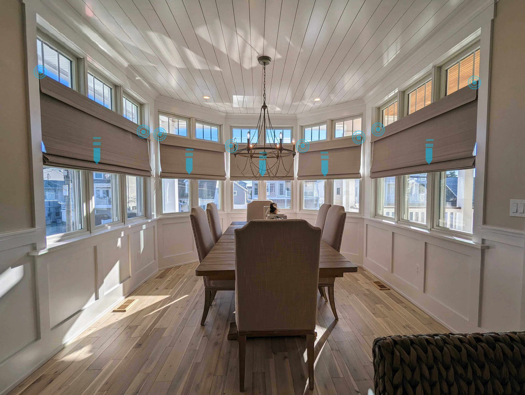 Motorized Bamboo /Woven Wood Shades