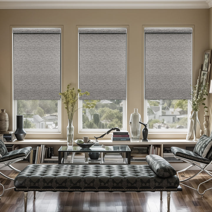 SmartView Motorized Roller Shades 100% Blackout Essential