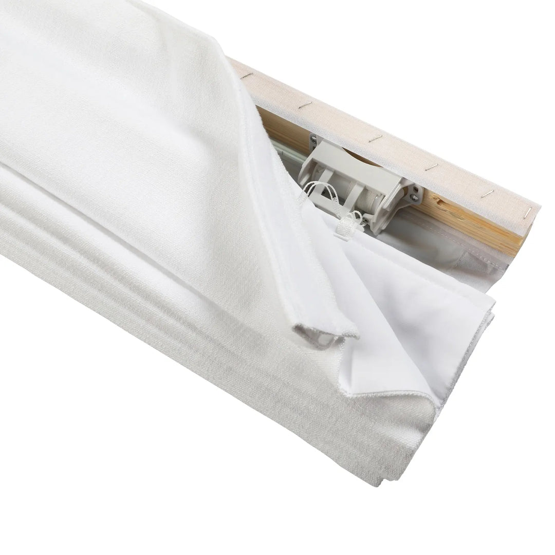 SmartView Custom Flat Fold Roman Shade Cordless