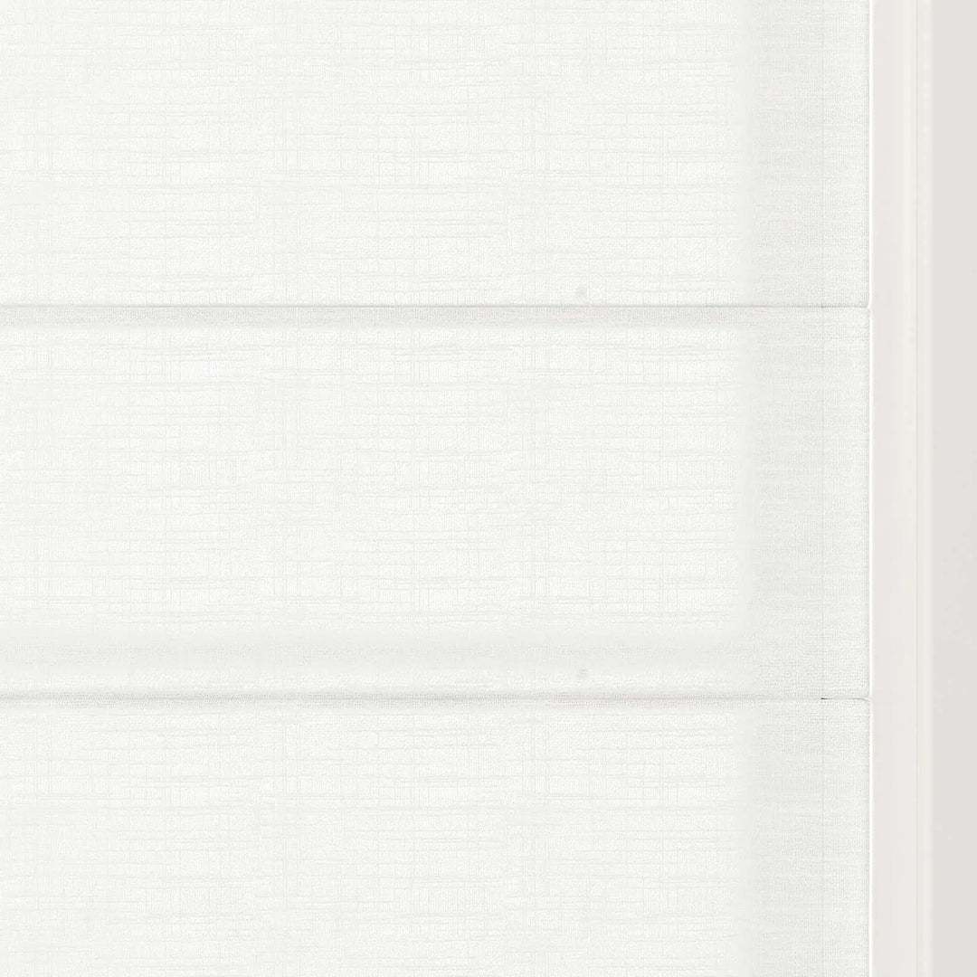 SmartView Custom Flat Fold Roman Shade Cordless