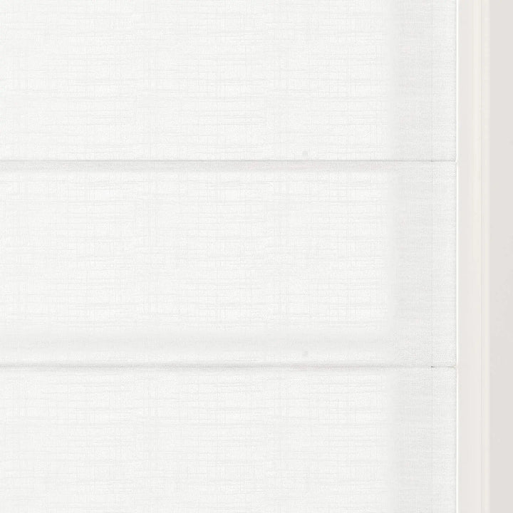 SmartView Custom Flat Fold Roman Shade Cordless