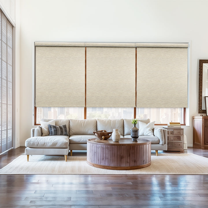 SmartView Motorized Roller Shades 100% Blackout Essential