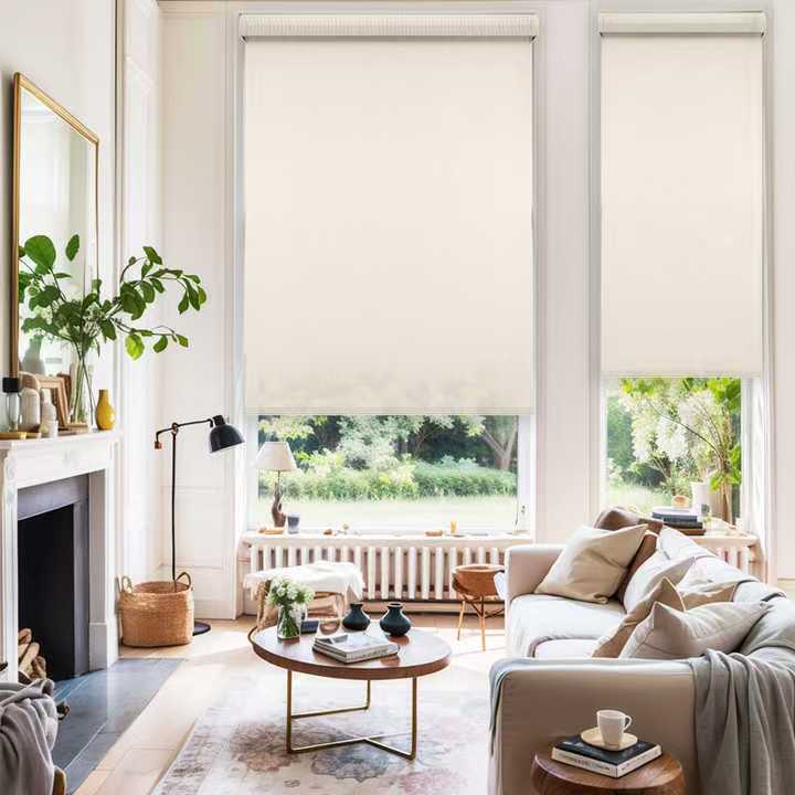 SmartView Roller Shades 100% Blackout Linen