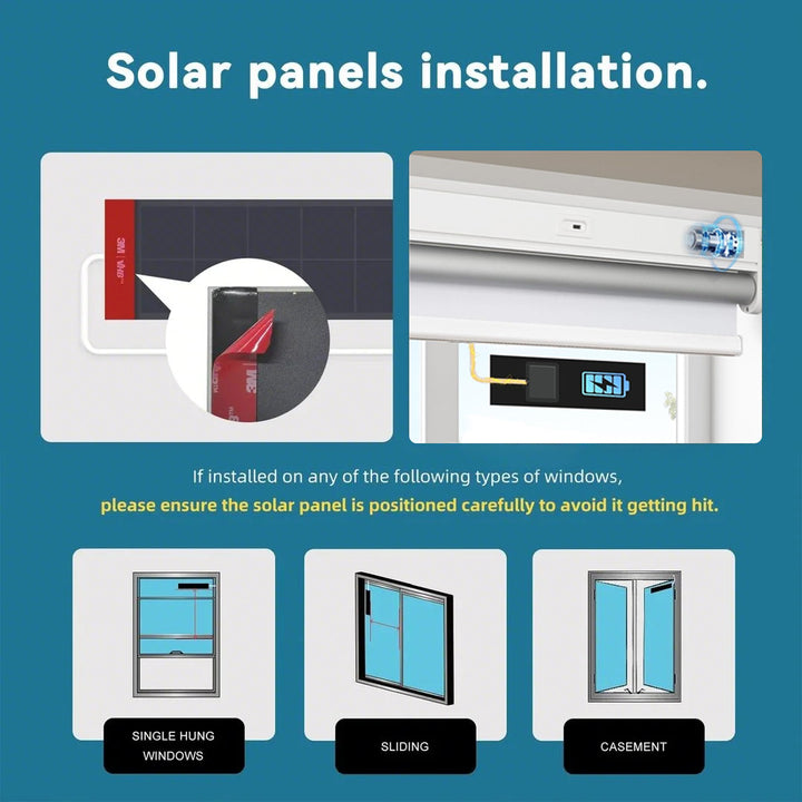 SmartView Roller Shades 100% Blackout Vinyl