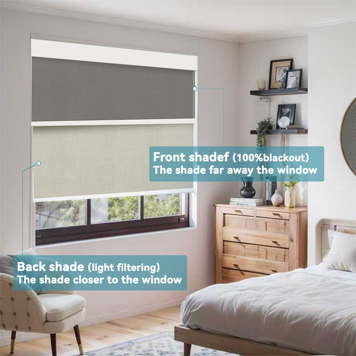 SmartView Motorized Dual Shades