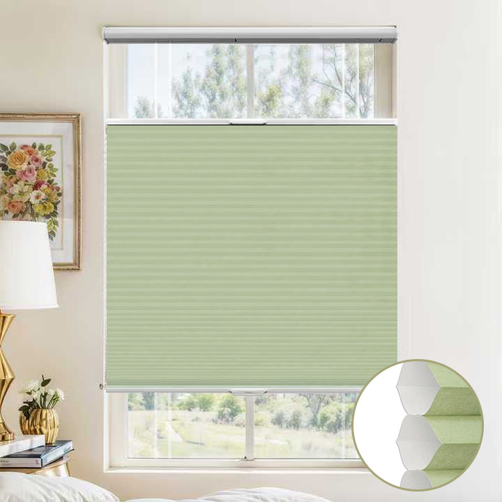 SmartView Light Filtering Top Down Levitate Single - Cell Cellular Shades