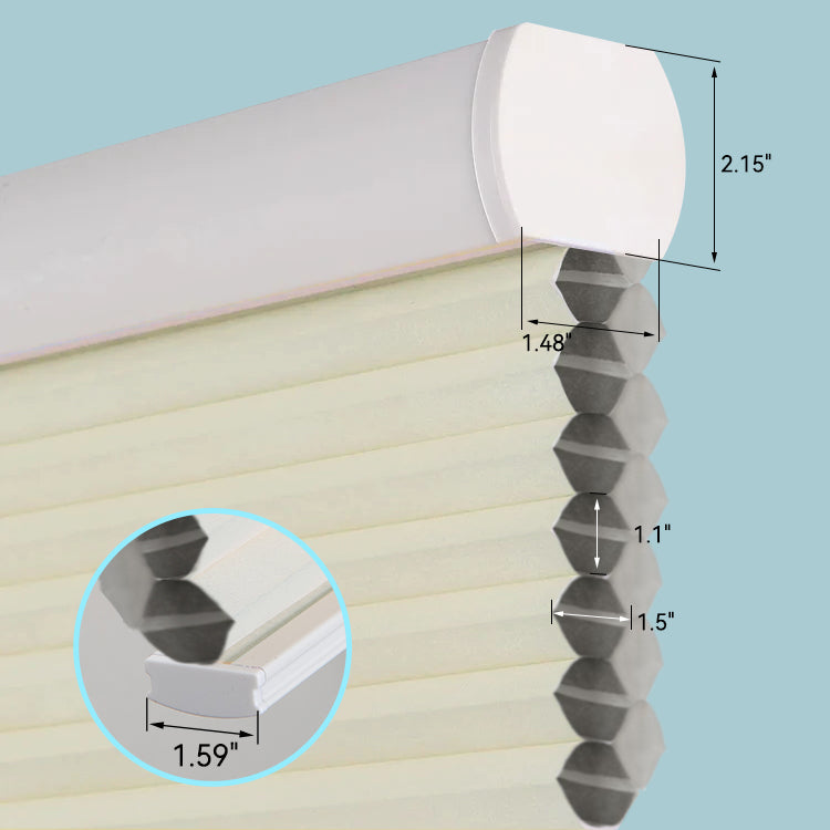 SmartView Motorized Blackout Double - Cell Cellular Shades