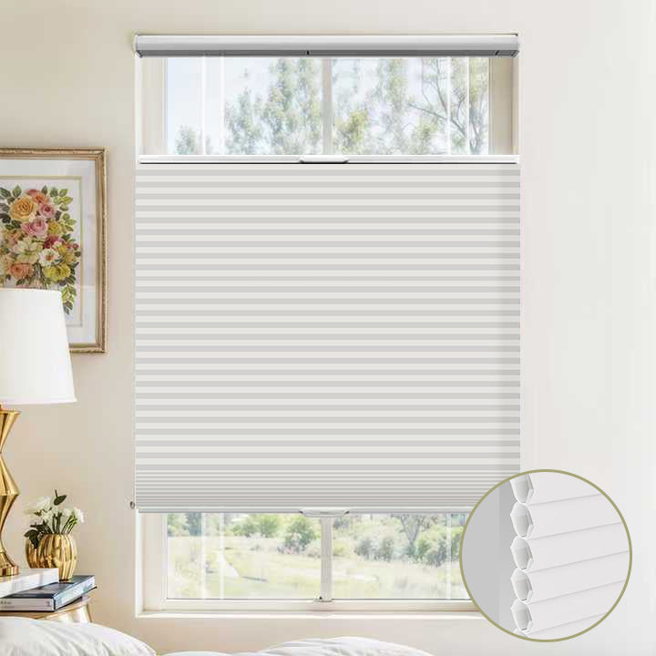 SmartView Blackout Top Down Levitate Concentric - Cell Cellular Shades