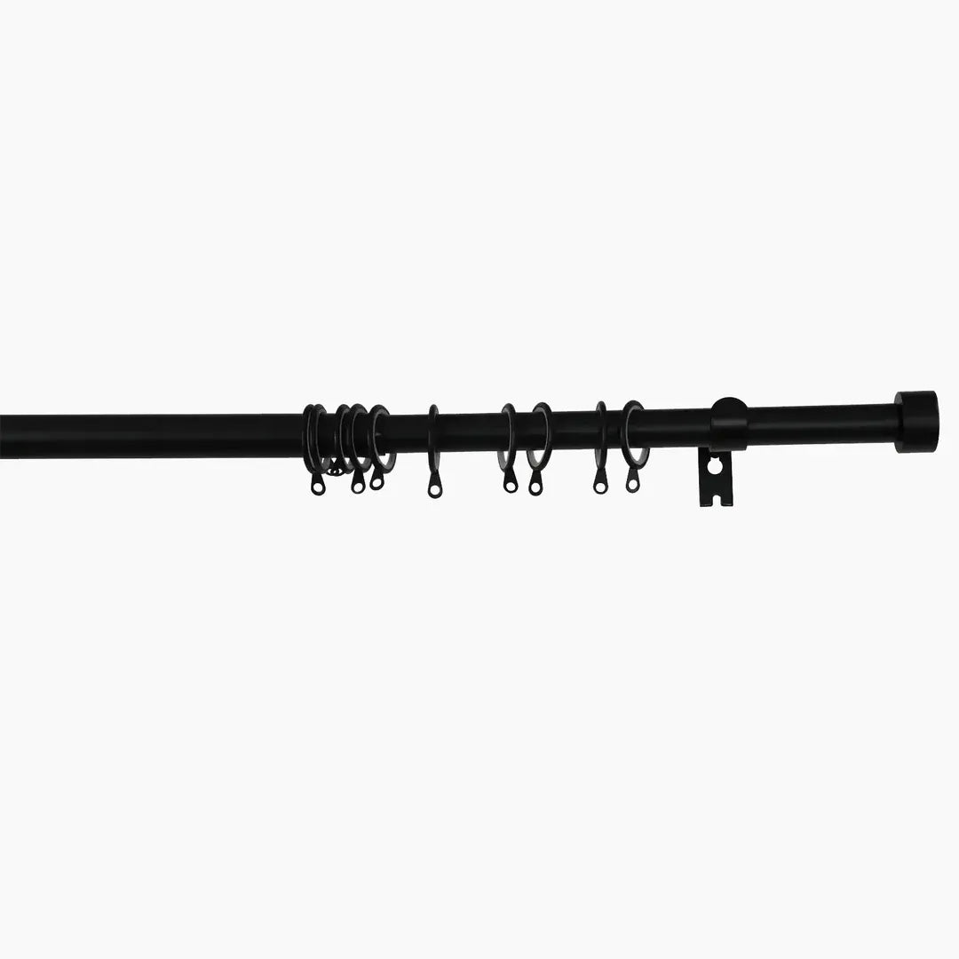 Smartview Adjustable Curtain Rod with Rings
