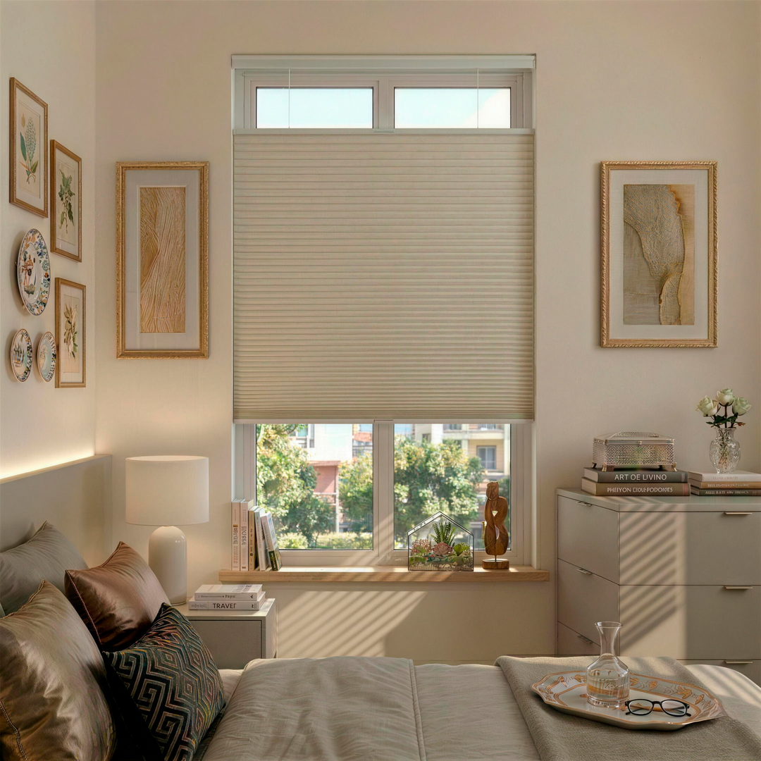 Blackout Top Down Levitate Single - Cell Cellular Shades SmartView