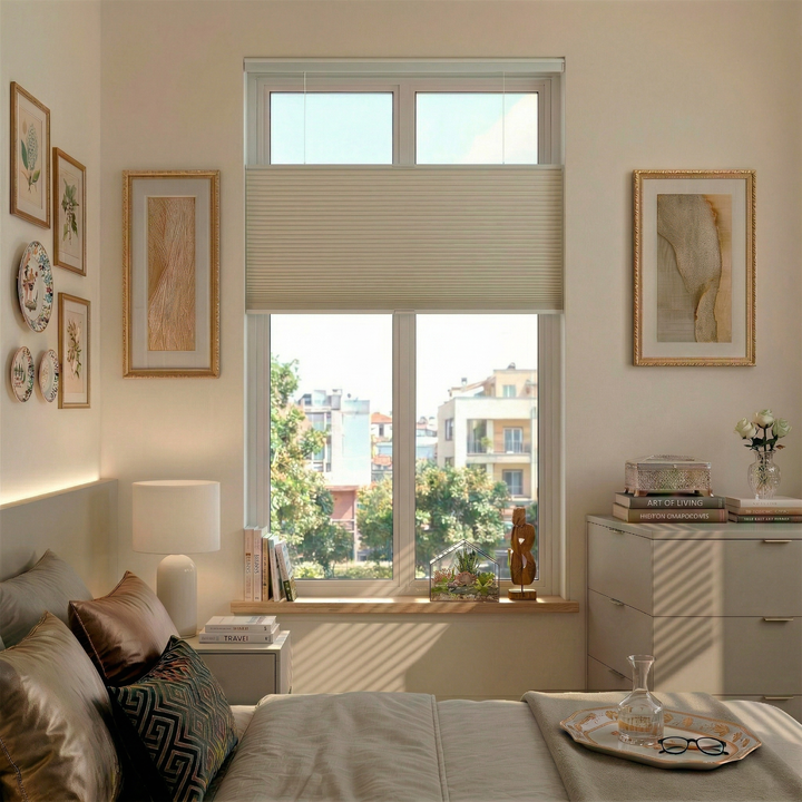 Blackout Top Down Levitate Single - Cell Cellular Shades SmartView
