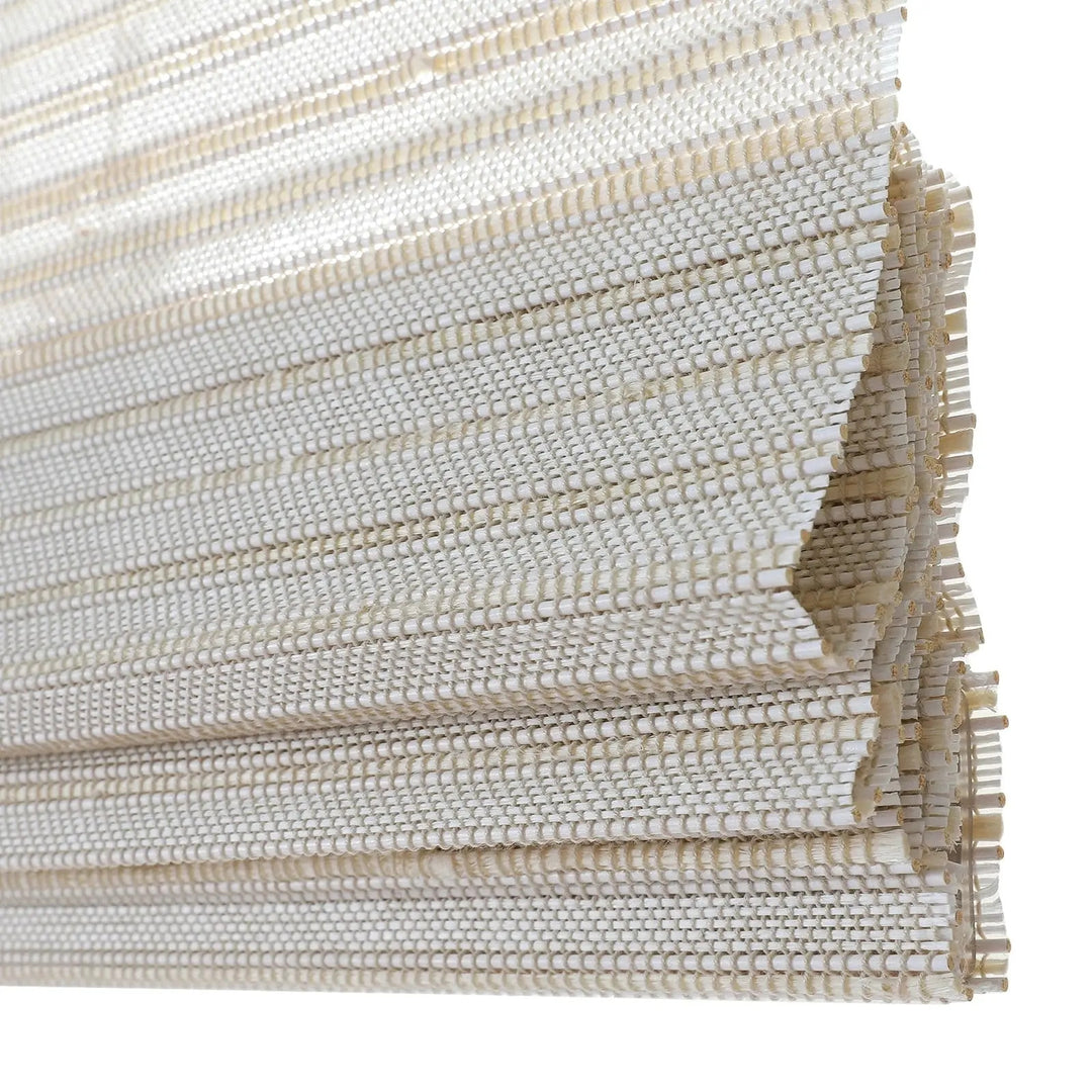 SmartView Cordless Natural Paper Bamboo Woven Shade - Marble White