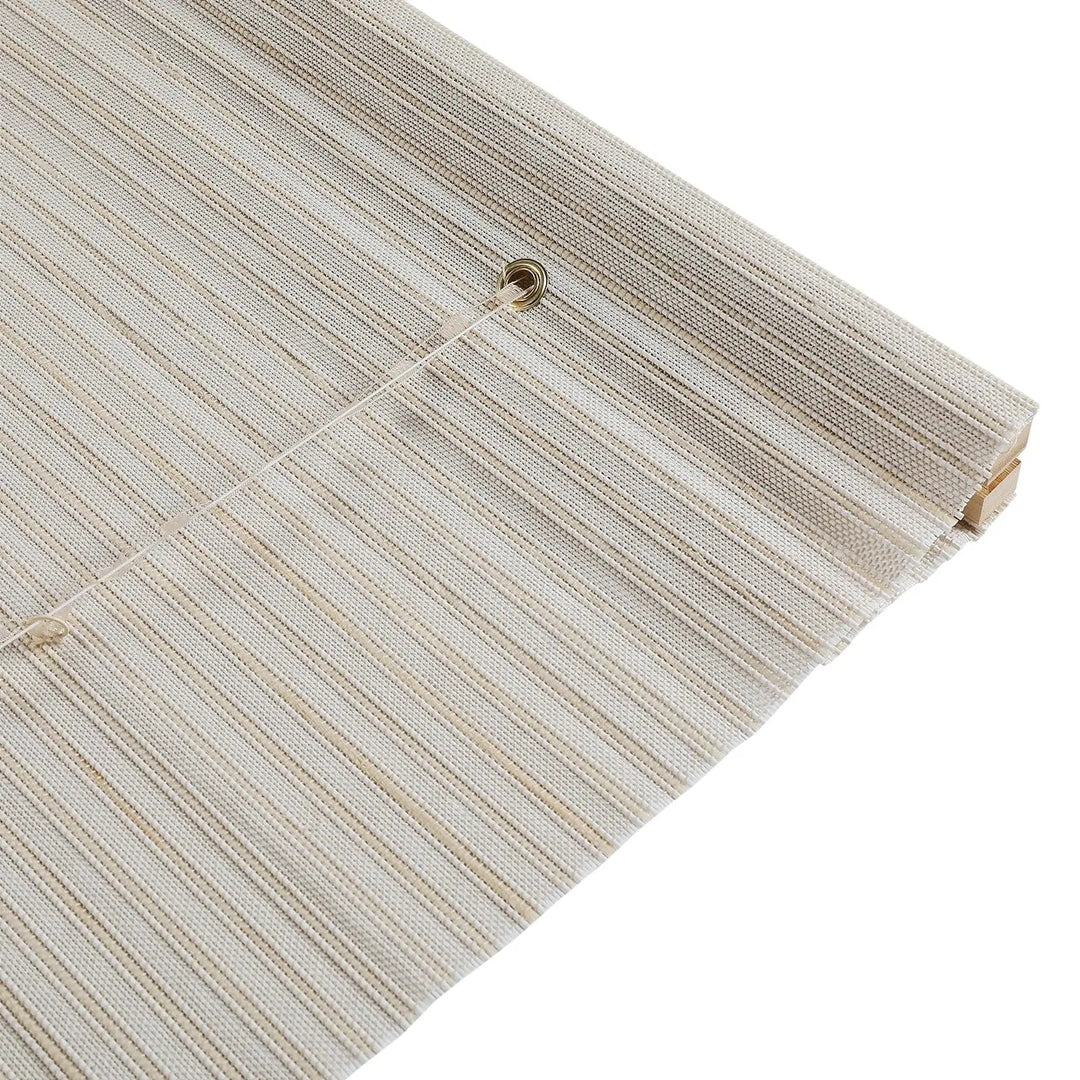 SmartView Cordless Natural Paper Bamboo Woven Shade - Marble White