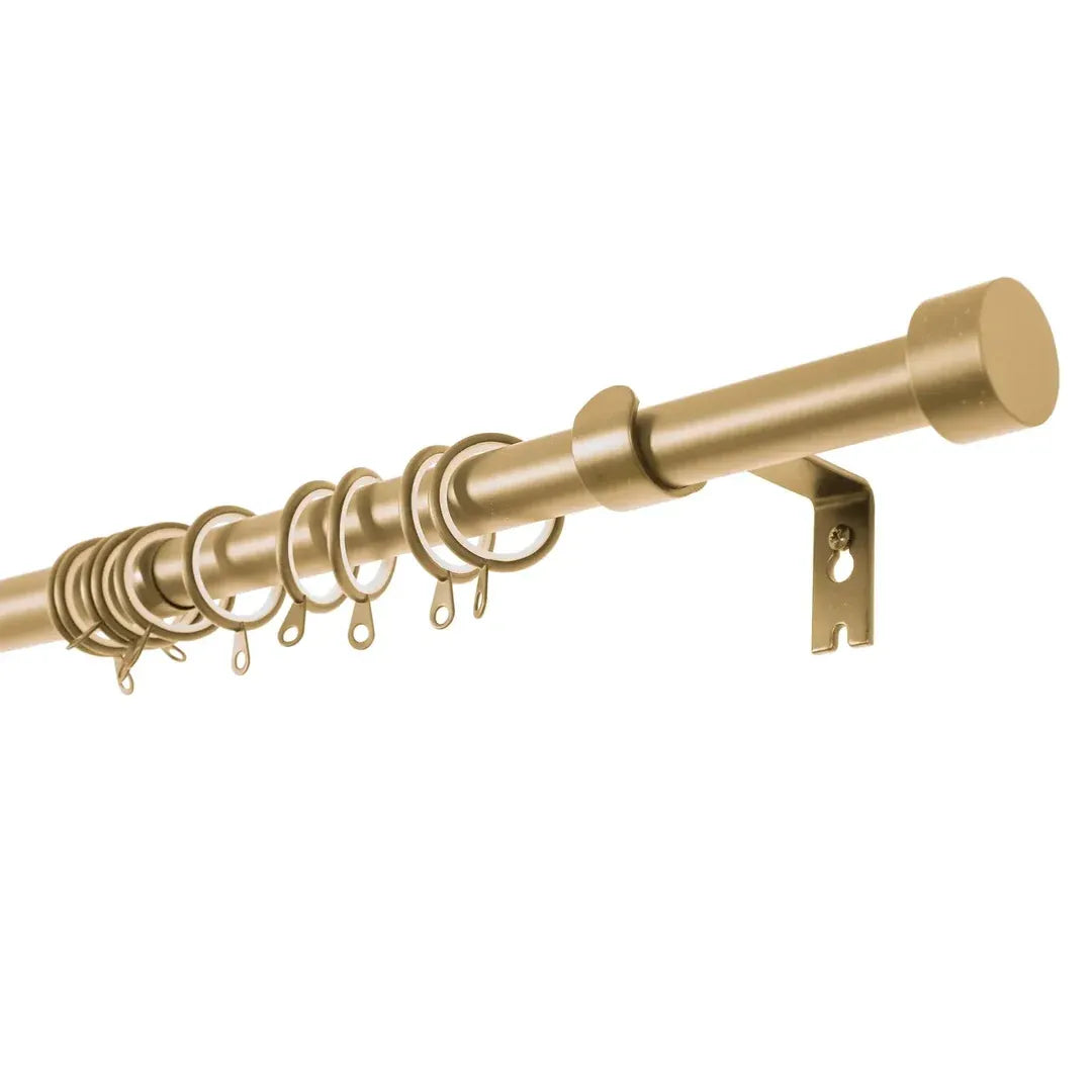 Smartview Adjustable Curtain Rod with Rings