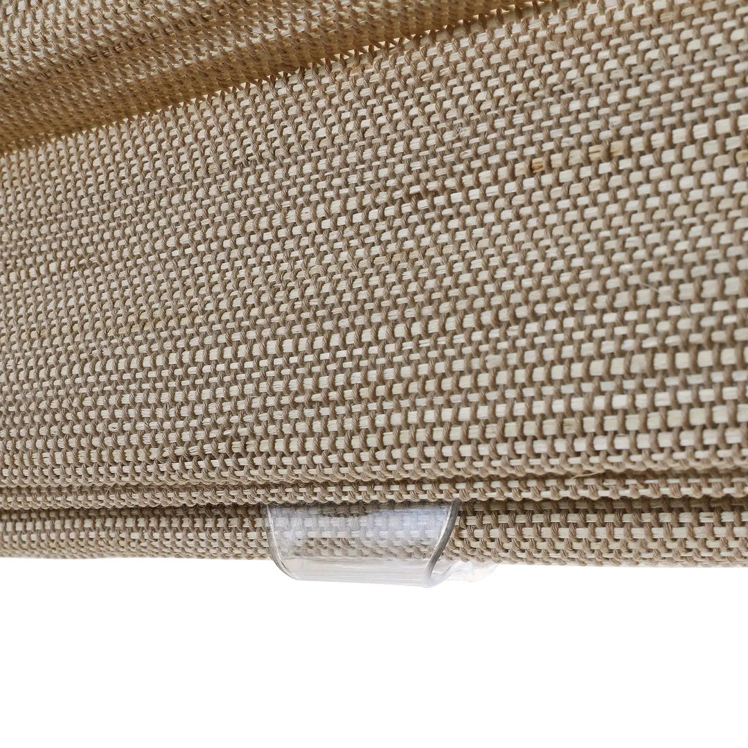 SmartView Cordless Woven Wood Shades 100% Blackout