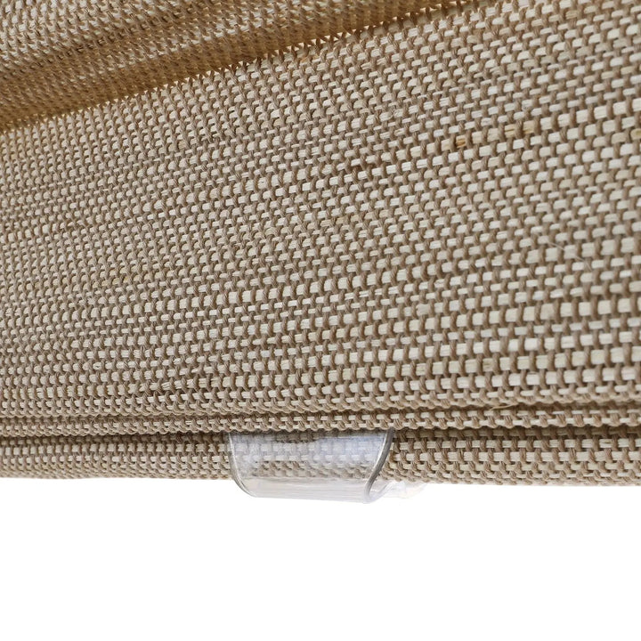 SmartView Cordless Woven Wood Shades 100% Blackout