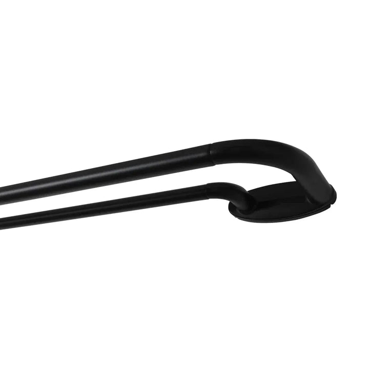 Smartview Adjustable Double Curtain Rod with Rings