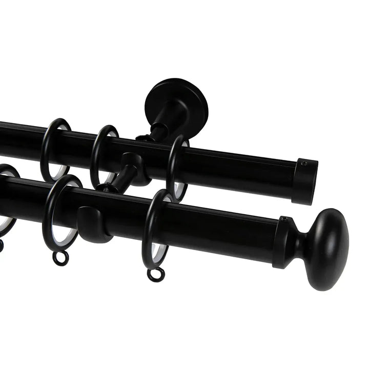 Smartview Double Window Curtain Rod