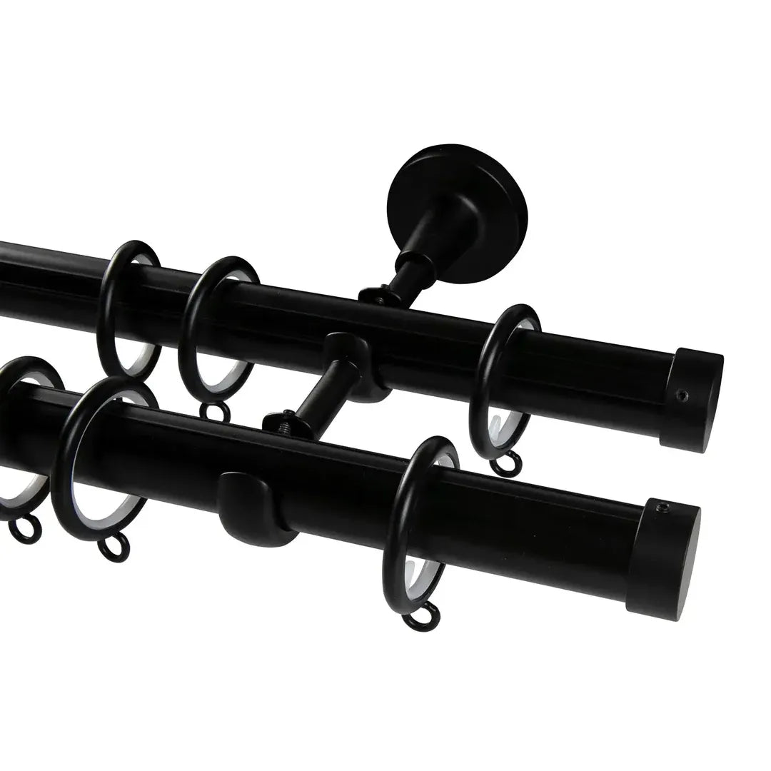 Smartview Double Window Curtain Rod