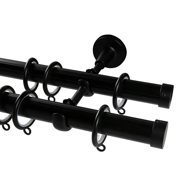 Smartview Double Window Curtain Rod