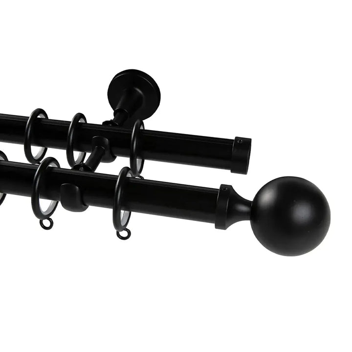 Smartview Double Window Curtain Rod