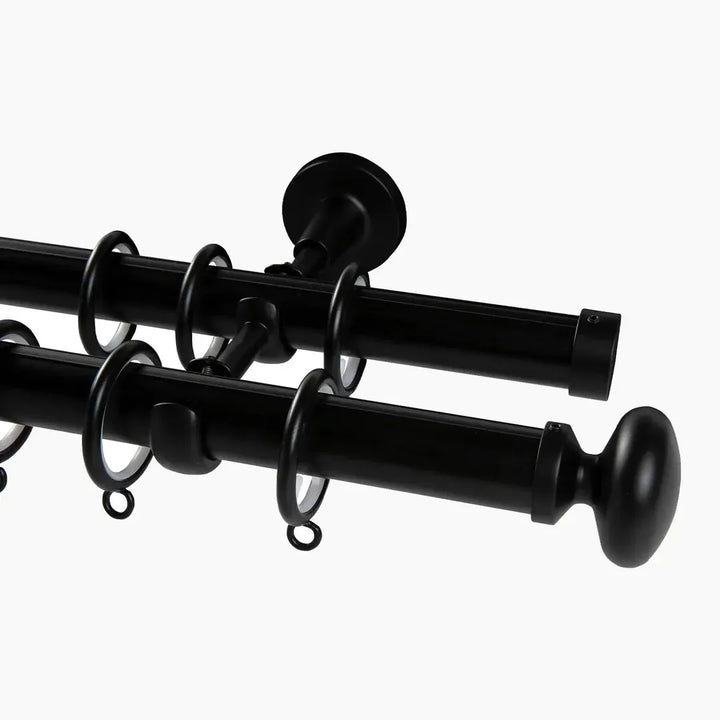 Smartview Double Window Curtain Rod