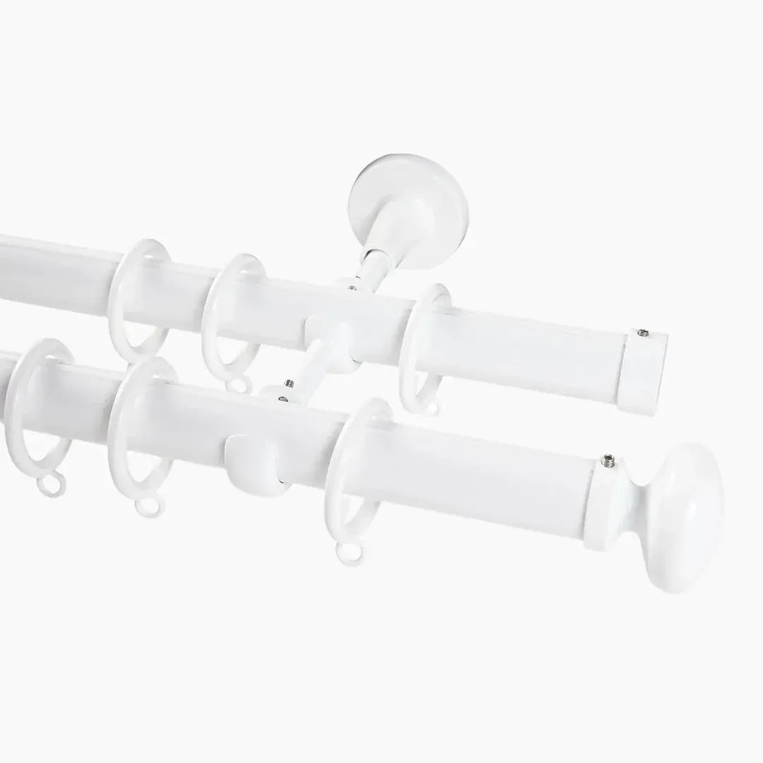 Smartview Double Window Curtain Rod