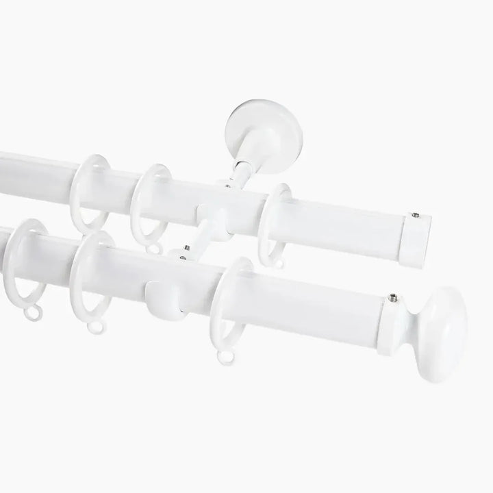 Smartview Double Window Curtain Rod