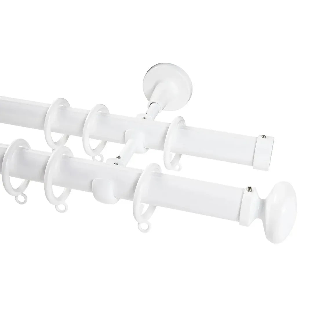 Smartview Double Window Curtain Rod
