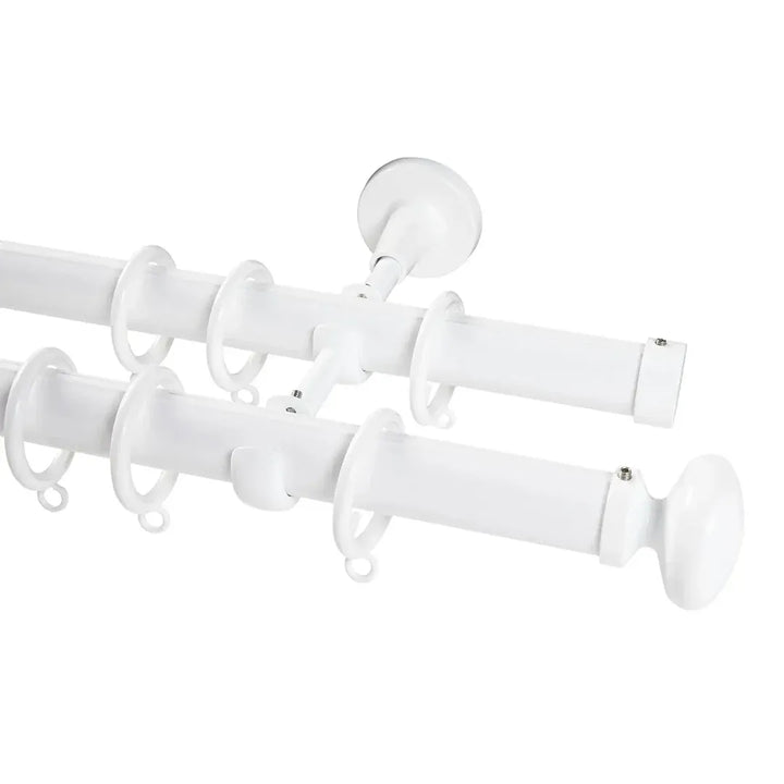 Smartview Double Window Curtain Rod