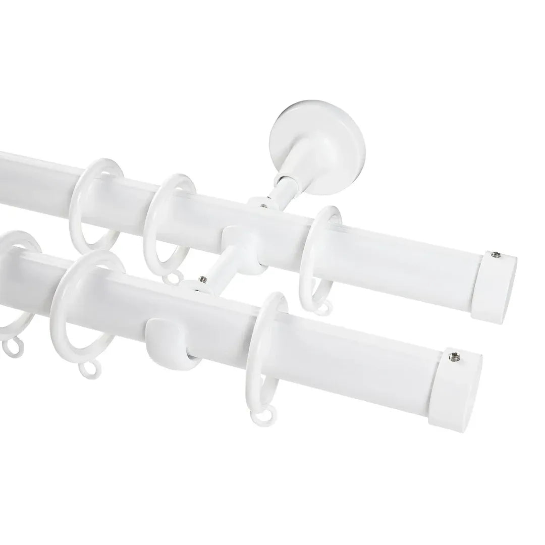 Smartview Double Window Curtain Rod