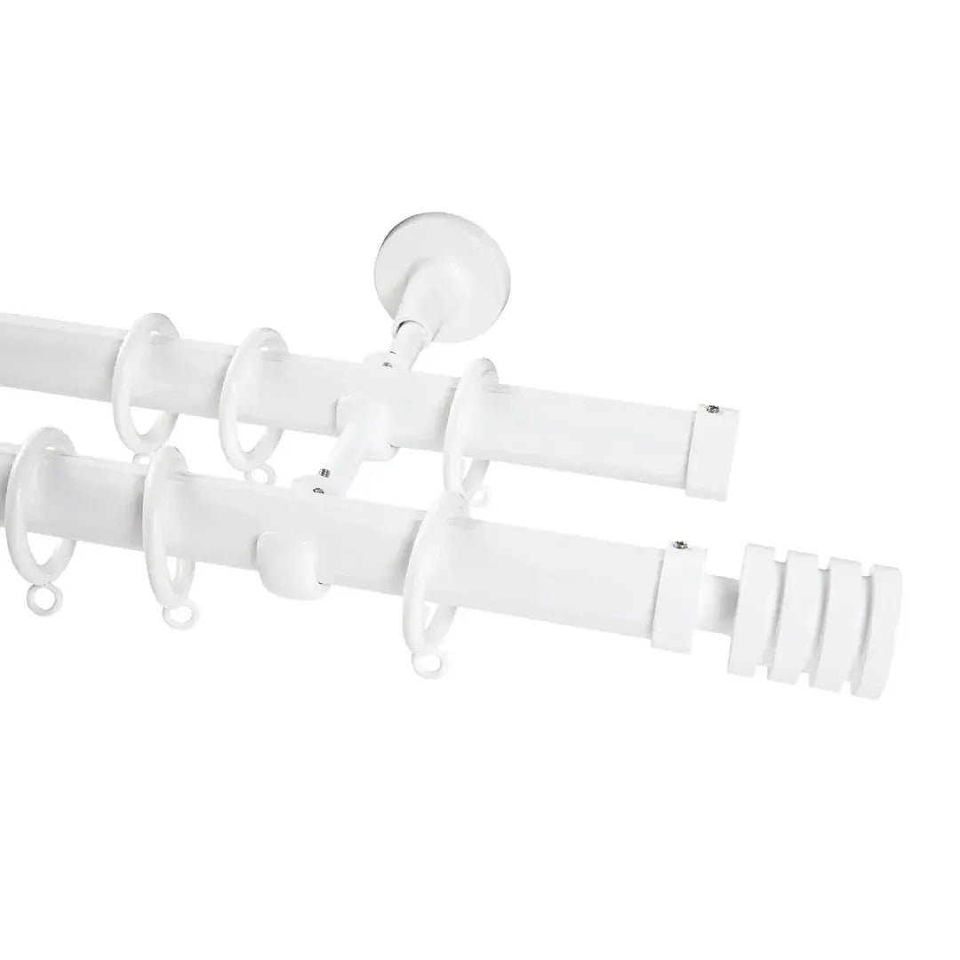 Smartview Double Window Curtain Rod