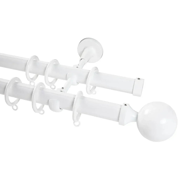 Smartview Double Window Curtain Rod