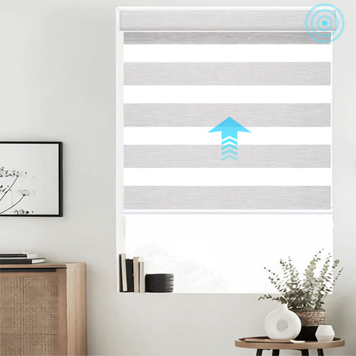 SmartView Zebra Shades 60% Blackout Translucent 75mm Eloise