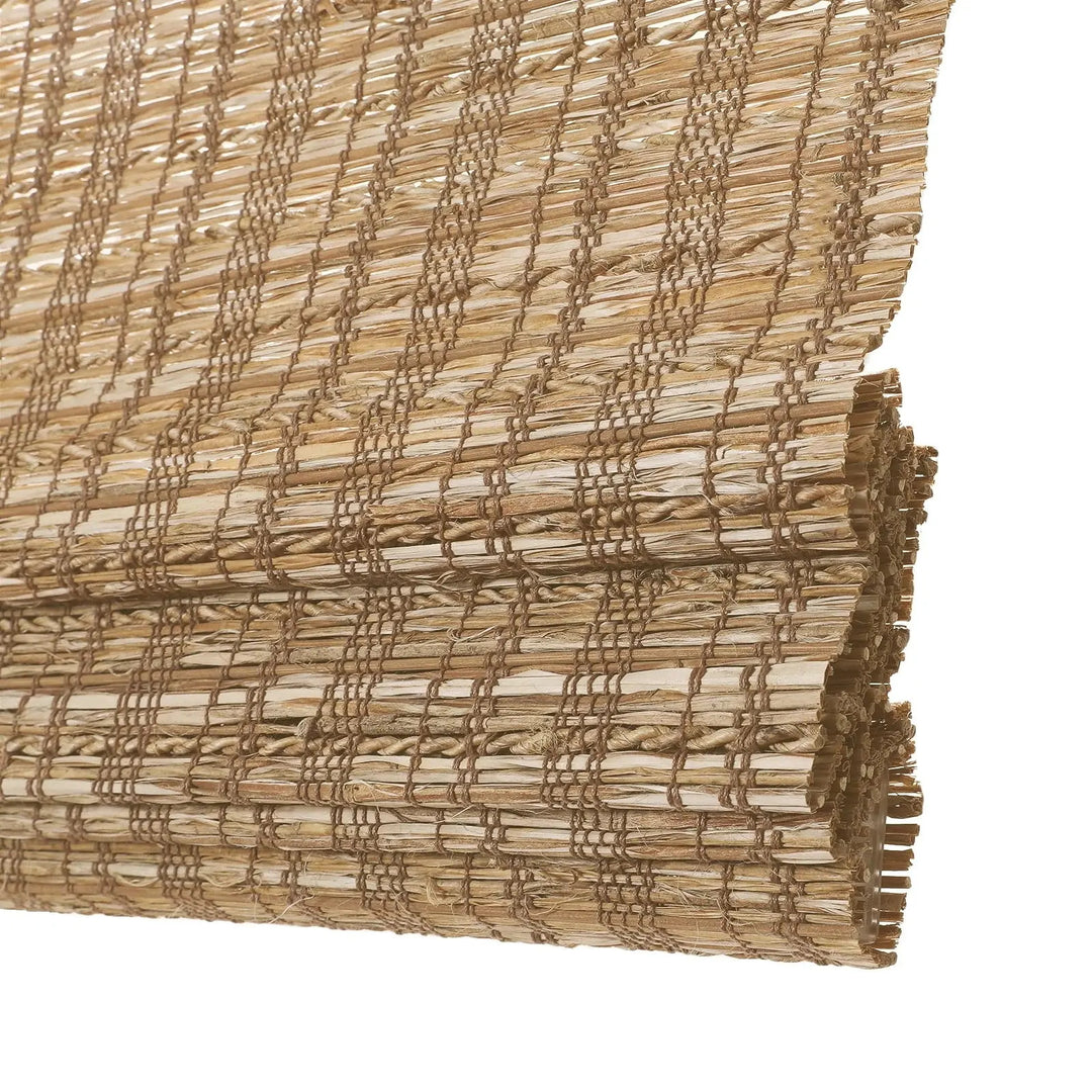 SmartView Cordless Natural Jute Bamboo Woven Shade - Cinnamon