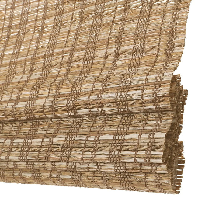 SmartView Cordless Natural Jute Bamboo Woven Shade - Cinnamon