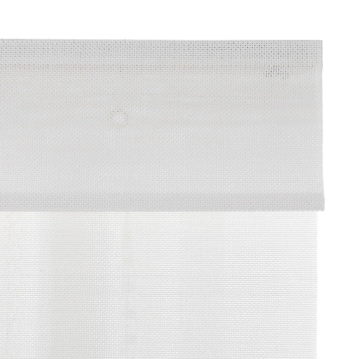 SmartView Cordless Natural Woven Bamboo Shade - Mist White