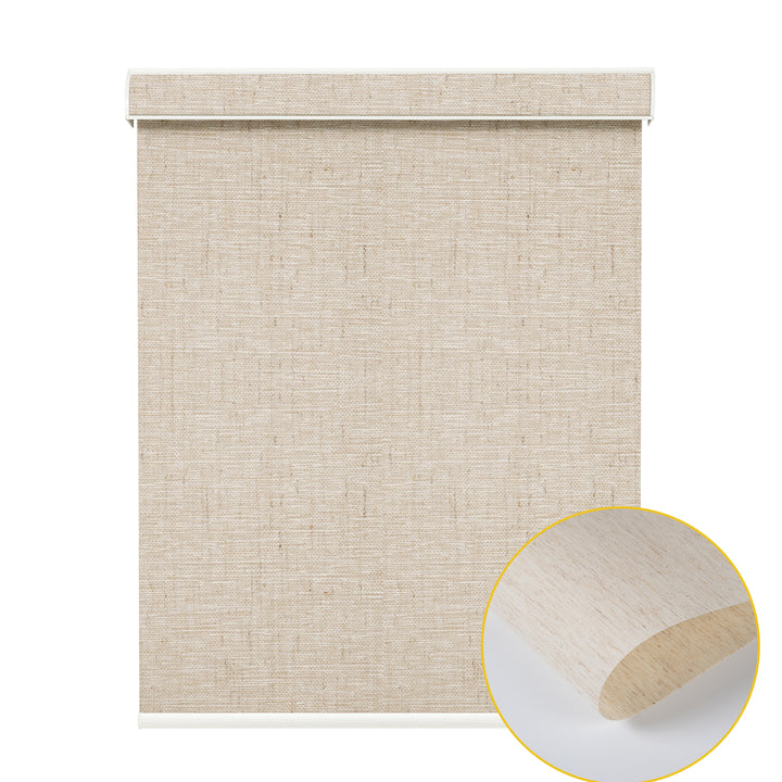 SmartView  Motorized Roller Shades 50% Blackout Linen