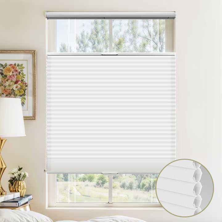 SmartView Light Filtering Top Down Levitate Concentric - Cell Cellular Shades