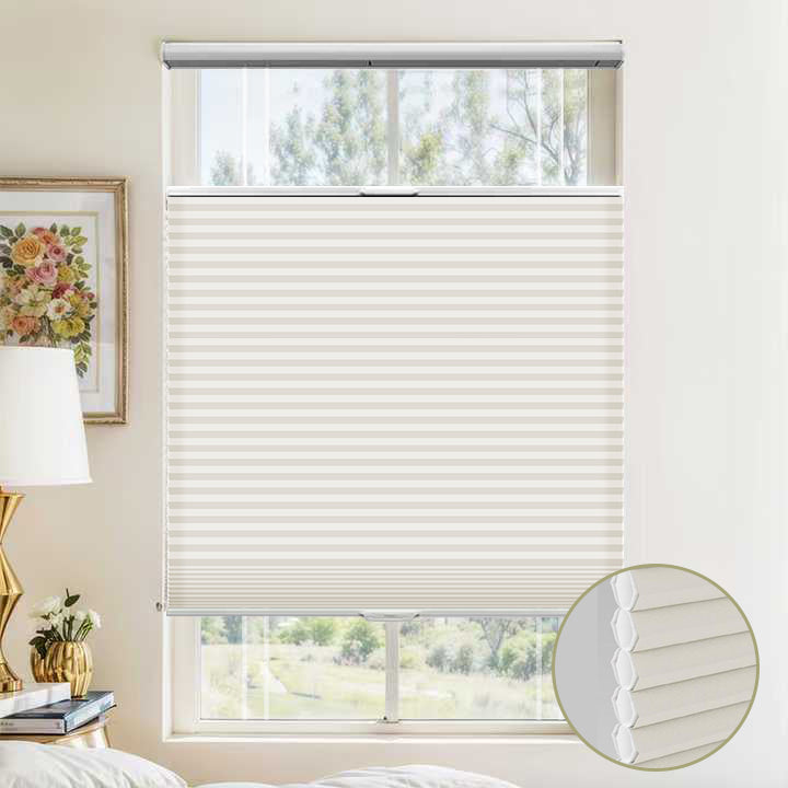 SmartView Light Filtering Top Down Levitate Concentric - Cell Cellular Shades