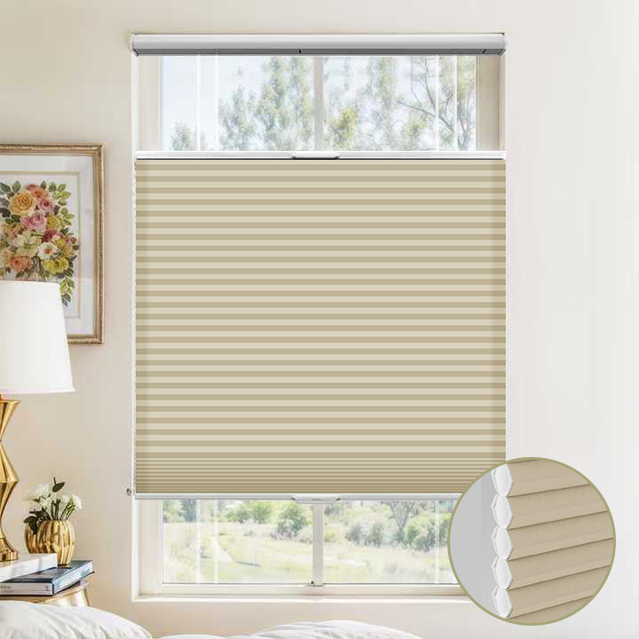 SmartView Light Filtering Top Down Levitate Concentric - Cell Cellular Shades