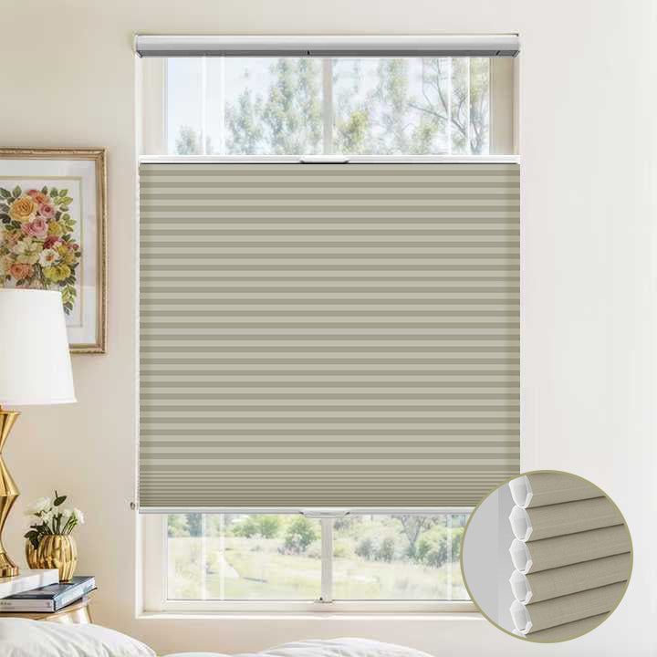 SmartView Light Filtering Top Down Levitate Concentric - Cell Cellular Shades