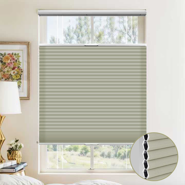 SmartView Blackout Top Down Levitate Concentric - Cell Cellular Shades