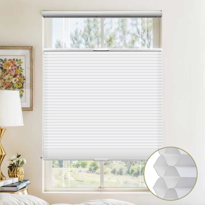 SmartView Light Filtering Top Down Levitate Double - Cell Cellular Shades
