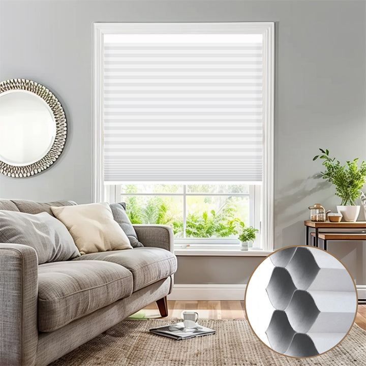 SmartView Motorized Blackout Double - Cell Cellular Shades
