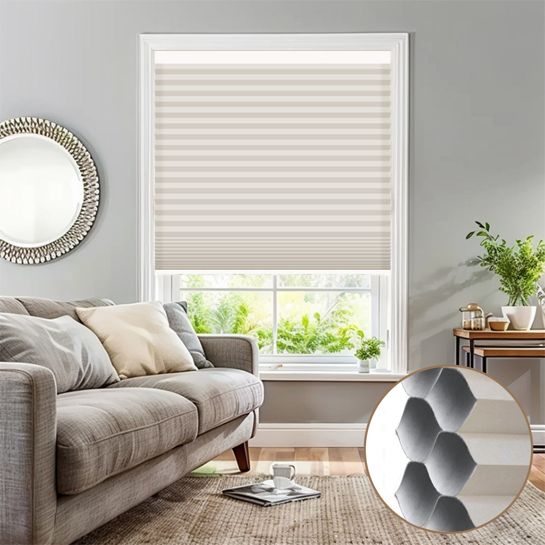 SmartView Motorized Blackout Double - Cell Cellular Shades