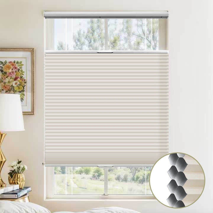 SmartView Blackout Top Down Levitate Double - Cell Cellular Shades