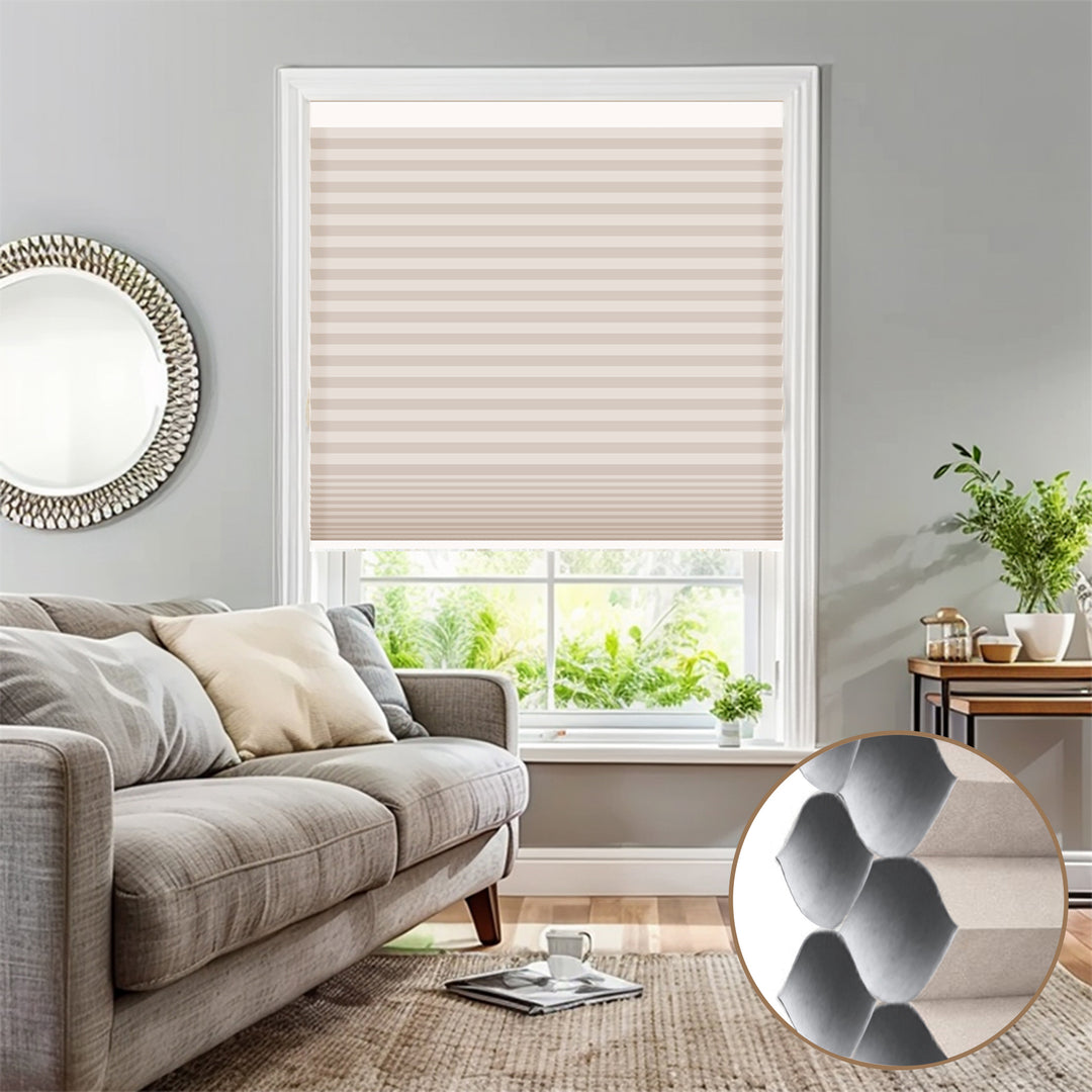 SmartView Motorized Blackout Double - Cell Cellular Shades